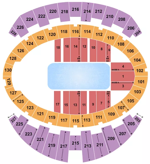Long Beach Arena Seating Chart